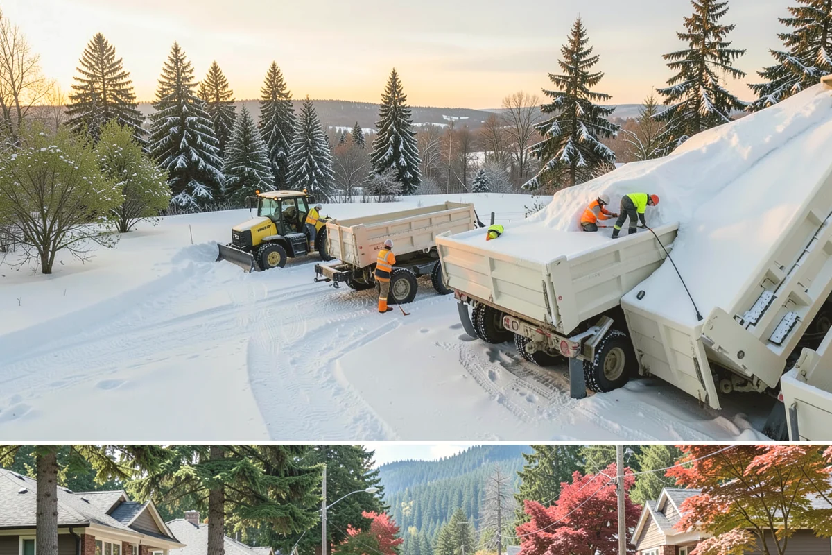 Monthly Snow Contract in Hunts Point, King County, WA - Monthly plans usually run from November through March to span Western Washington's realistic snow window.