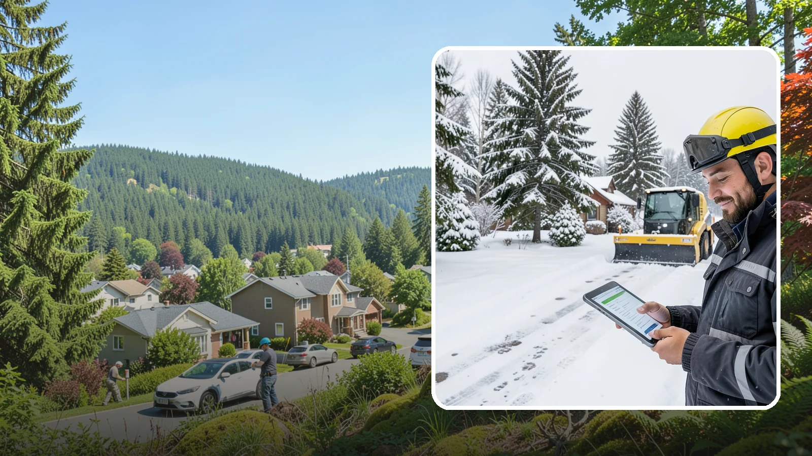 Monthly Snow Contract in Index, Snohomish County, WA - Winter coverage billed in even monthly installments across the snow season rather than a single lump sum.