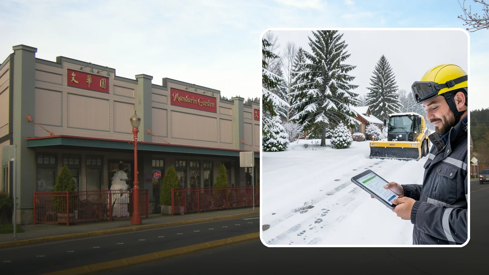 Monthly Snow Contract in Issaquah, King County, WA - Winter coverage billed in even monthly installments across the snow season rather than a single lump sum.