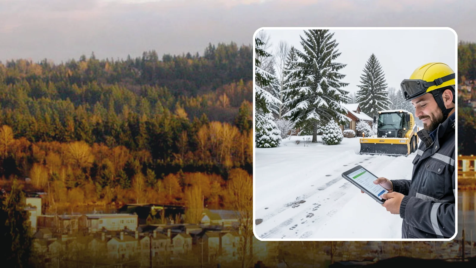 Monthly Snow Contract in Kenmore, King County, WA - Winter coverage billed in even monthly installments across the snow season rather than a single lump sum.