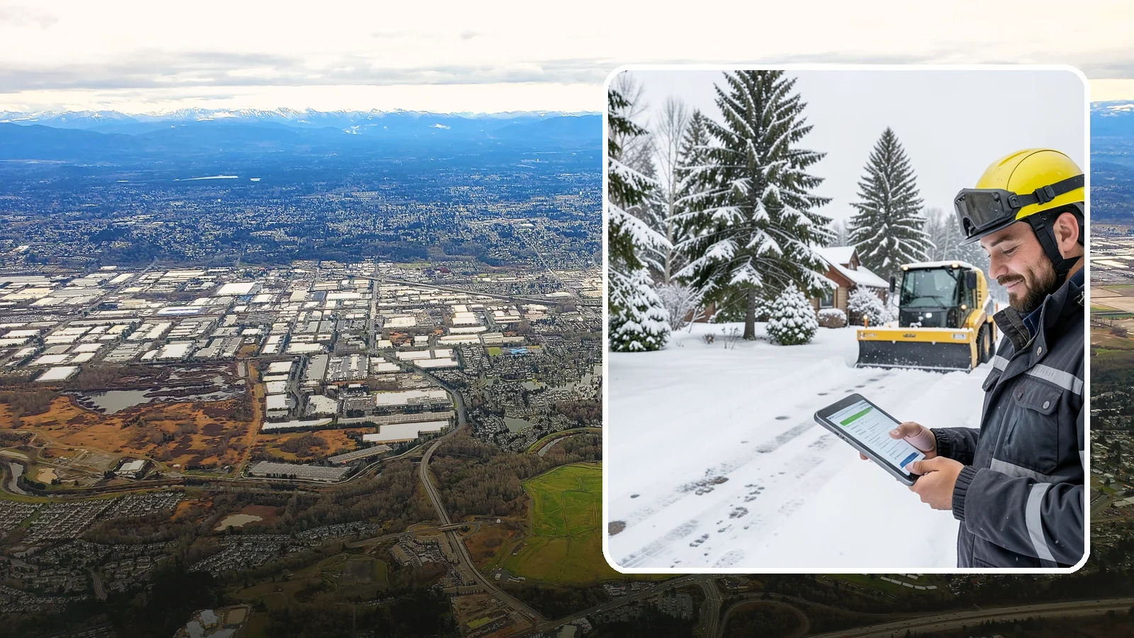 Monthly Snow Contract in Kent, King County, WA - Winter coverage billed in even monthly installments across the snow season rather than a single lump sum.
