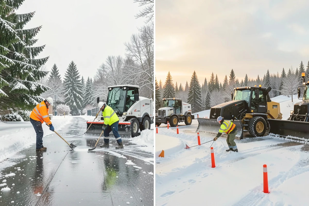 Monthly Snow Contract in Kent, King County, WA - We build a coverage plan and divide it into monthly installments
