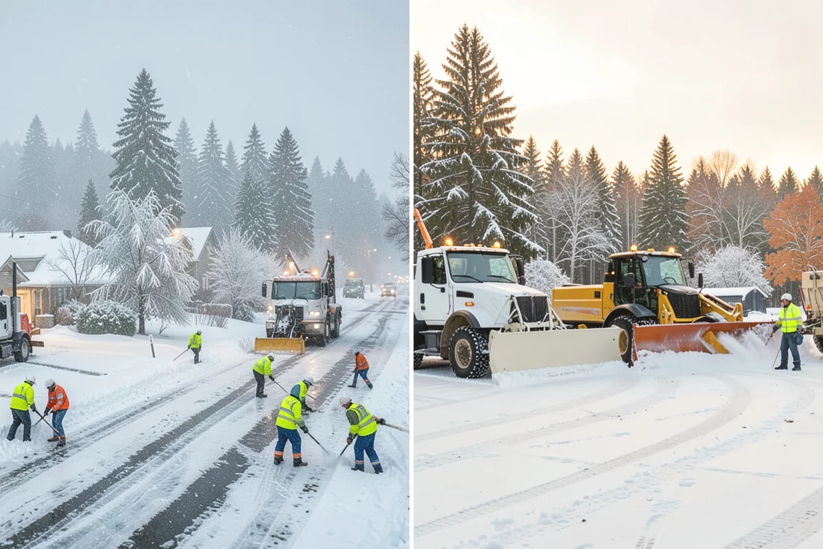 Monthly Snow Contract in La Conner, Skagit County, WA - We build a coverage plan and divide it into monthly installments