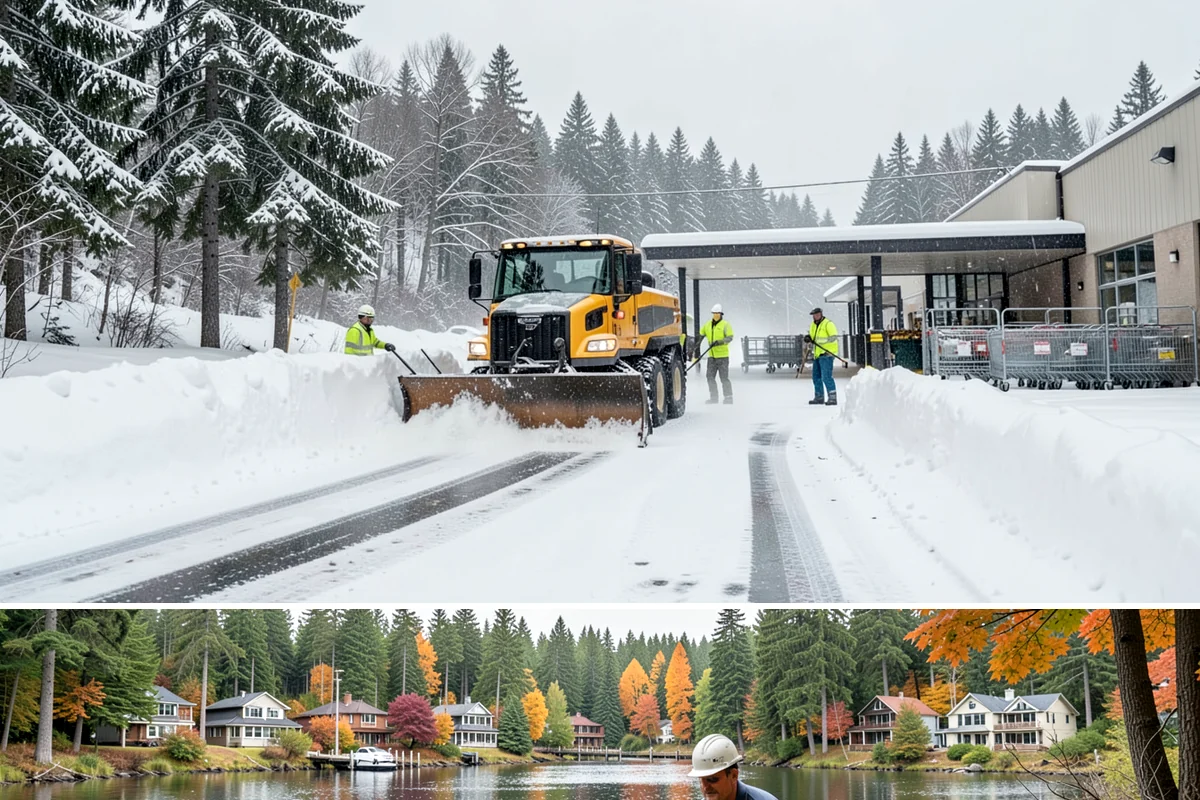 Monthly Snow Contract in La Conner, Skagit County, WA - Monthly plans usually run from November through March to span Western Washington's realistic snow window.