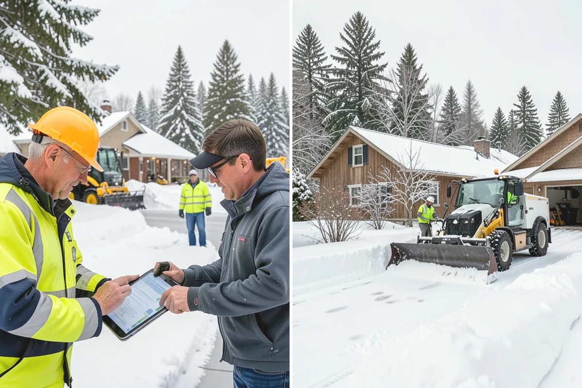 Monthly Snow Contract in Lake Stevens, Snohomish County, WA - We build a coverage plan and divide it into monthly installments