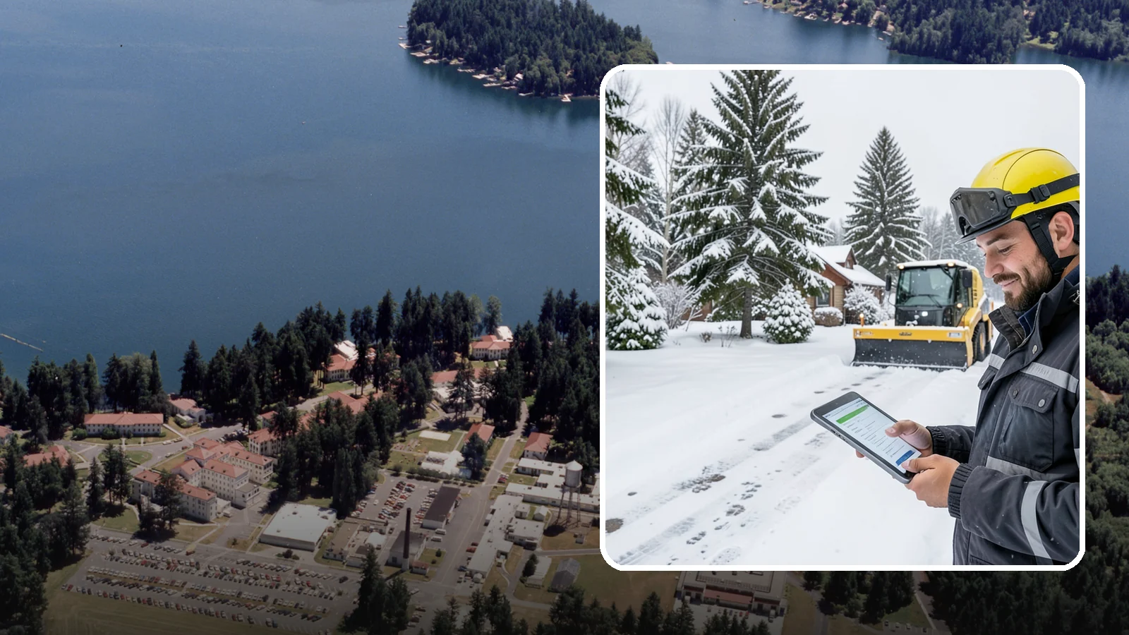 Monthly Snow Contract in Lakewood, Pierce County, WA - Winter coverage billed in even monthly installments across the snow season rather than a single lump sum.