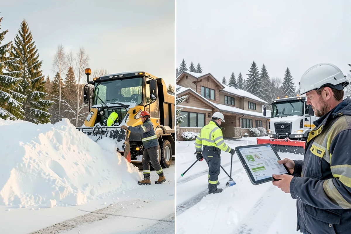 Monthly Snow Contract in Lakewood, Pierce County, WA - We build a coverage plan and divide it into monthly installments