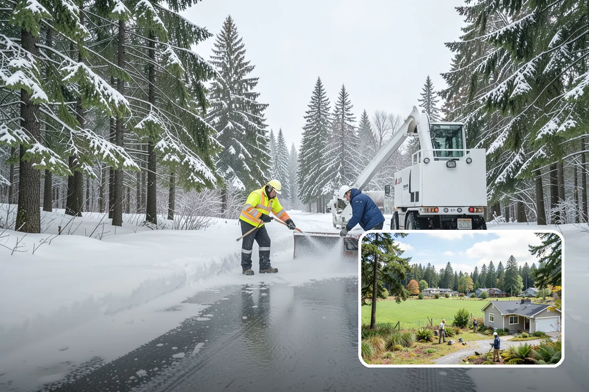 Monthly Snow Contract in Lyman, Skagit County, WA - Even payments smooth out winter cash flow