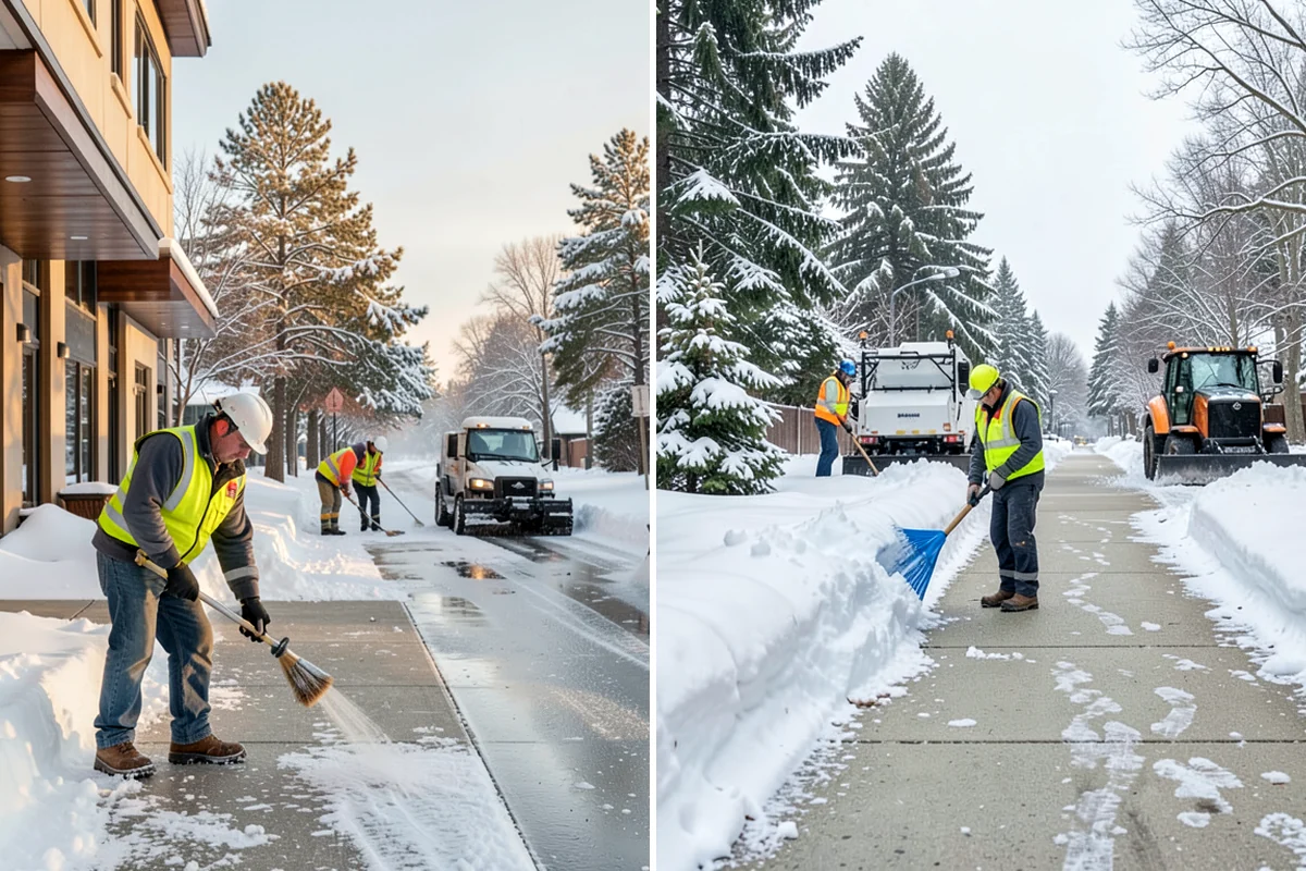 Monthly Snow Contract in Maple Valley, King County, WA - We build a coverage plan and divide it into monthly installments