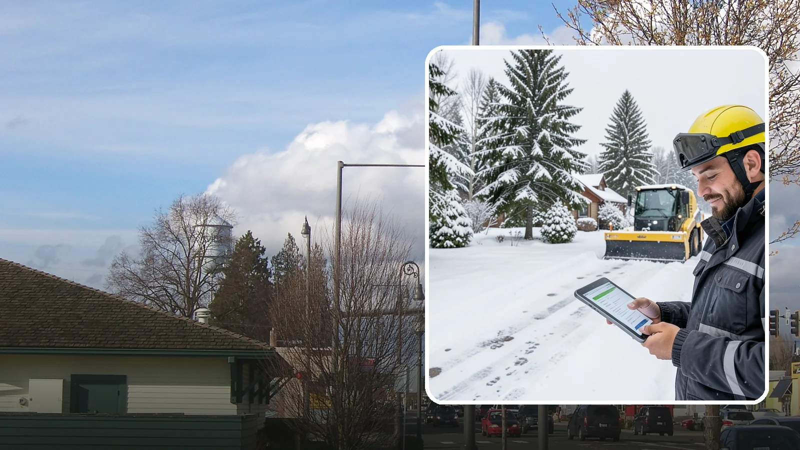Monthly Snow Contract in Marysville, Snohomish County, WA - Winter coverage billed in even monthly installments across the snow season rather than a single lump sum.