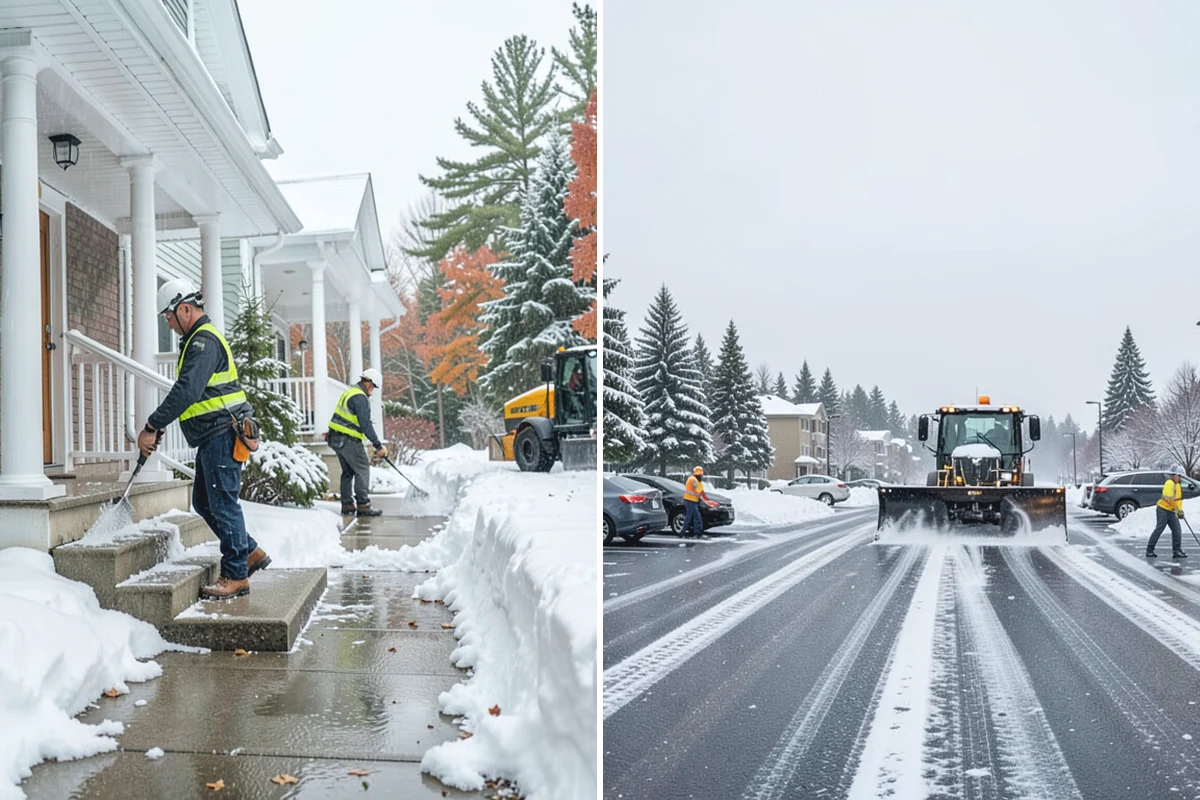 Monthly Snow Contract in Medina, King County, WA - We build a coverage plan and divide it into monthly installments