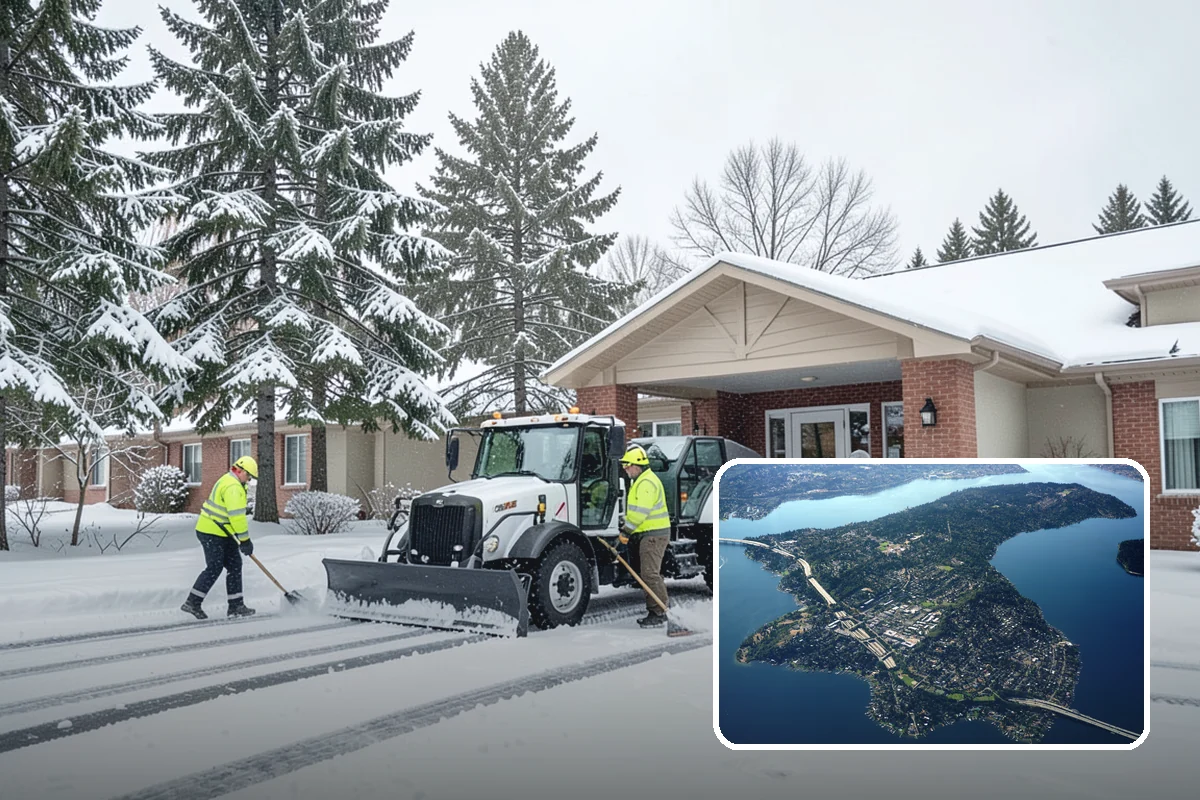 Monthly Snow Contract in Mercer Island, King County, WA - Even payments smooth out winter cash flow