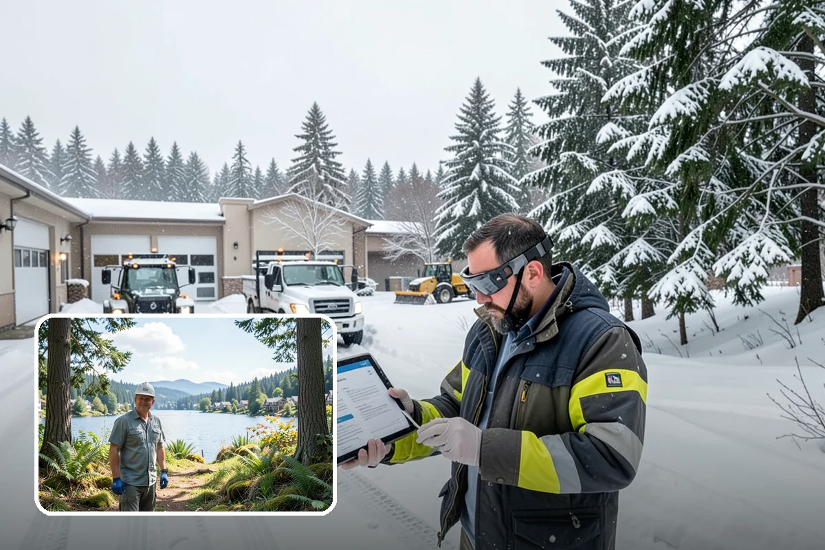 Monthly Snow Contract in Milton, King County, WA - Even payments smooth out winter cash flow