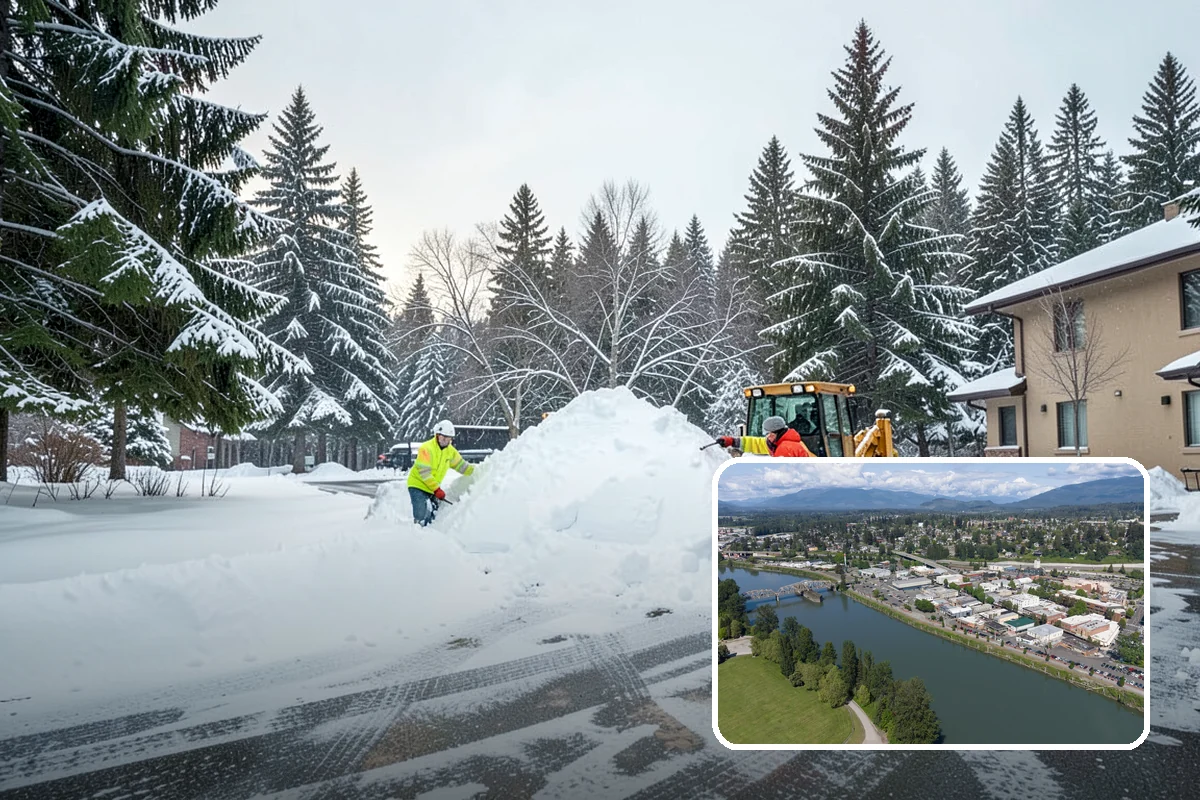 Monthly Snow Contract in Mount Vernon, Skagit County, WA - Even payments smooth out winter cash flow