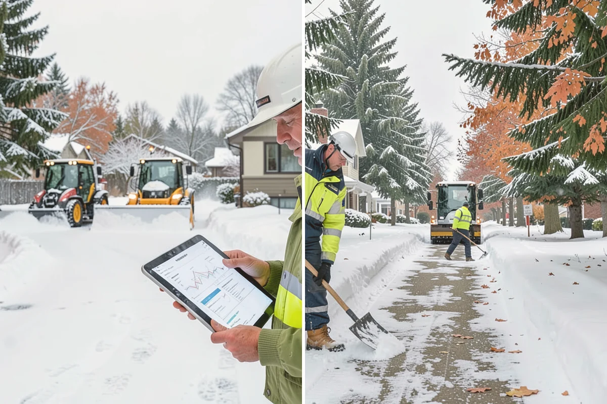 Monthly Snow Contract in Mount Vernon, Skagit County, WA - We build a coverage plan and divide it into monthly installments