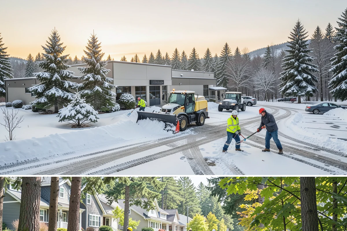 Monthly Snow Contract in Normandy Park, King County, WA - Monthly plans usually run from November through March to span Western Washington's realistic snow window.