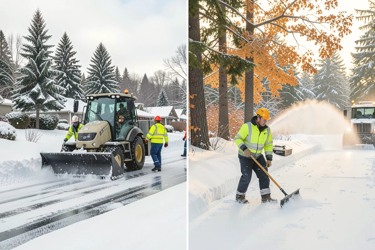 Monthly Snow Contract in Oak Harbor, Island County, WA - We build a coverage plan and divide it into monthly installments