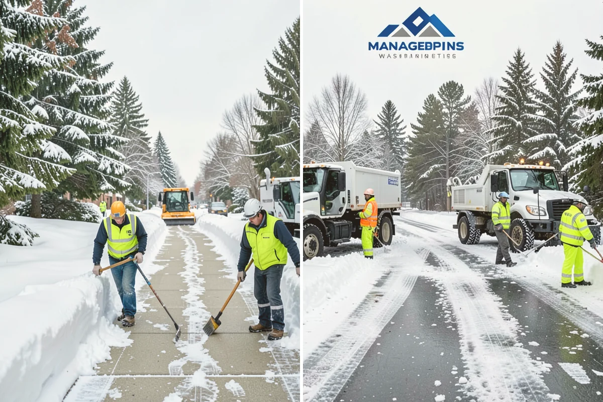Monthly Snow Contract in Orting, Pierce County, WA - We build a coverage plan and divide it into monthly installments