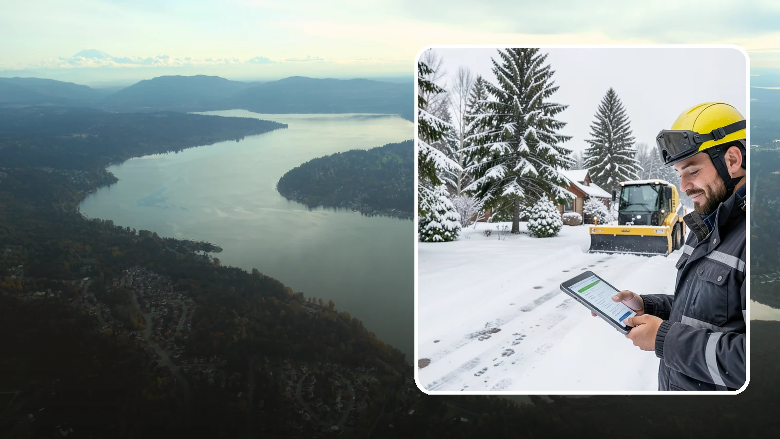 Monthly Snow Contract in Sammamish, King County, WA - Winter coverage billed in even monthly installments across the snow season rather than a single lump sum.