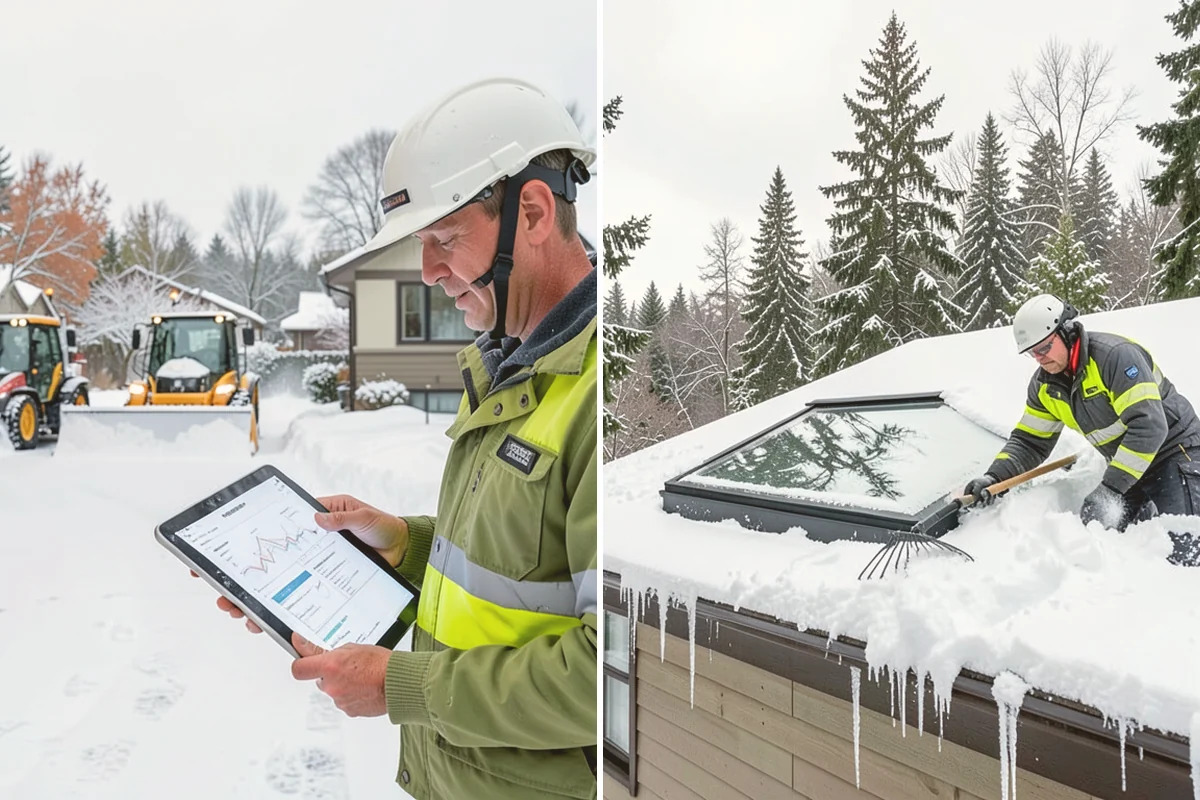 Monthly Snow Contract in Sammamish, King County, WA - We build a coverage plan and divide it into monthly installments