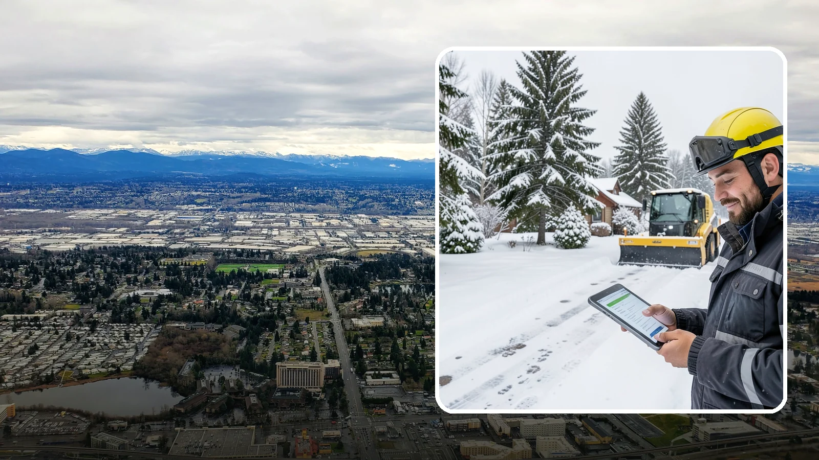 Monthly Snow Contract in SeaTac, King County, WA - Winter coverage billed in even monthly installments across the snow season rather than a single lump sum.