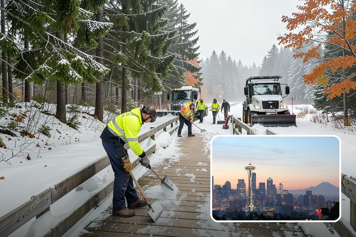 Monthly Snow Contract in Seattle, King County, WA - Even payments smooth out winter cash flow