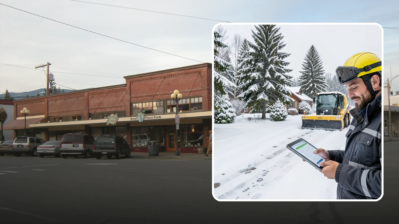 Monthly Snow Contract in Sedro-Woolley, Skagit County, WA - Winter coverage billed in even monthly installments across the snow season rather than a single lump sum.