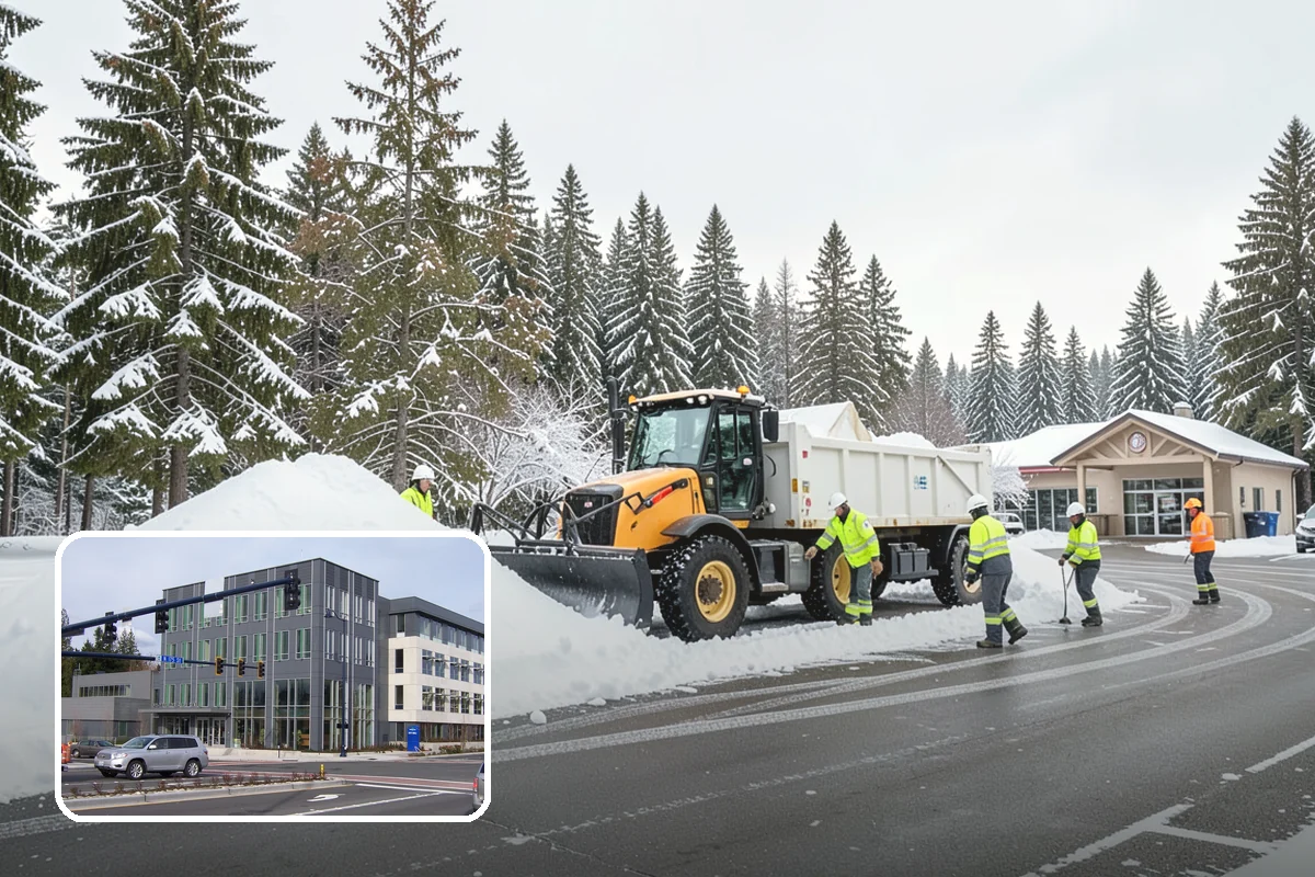 Monthly Snow Contract in Shoreline, King County, WA - Even payments smooth out winter cash flow