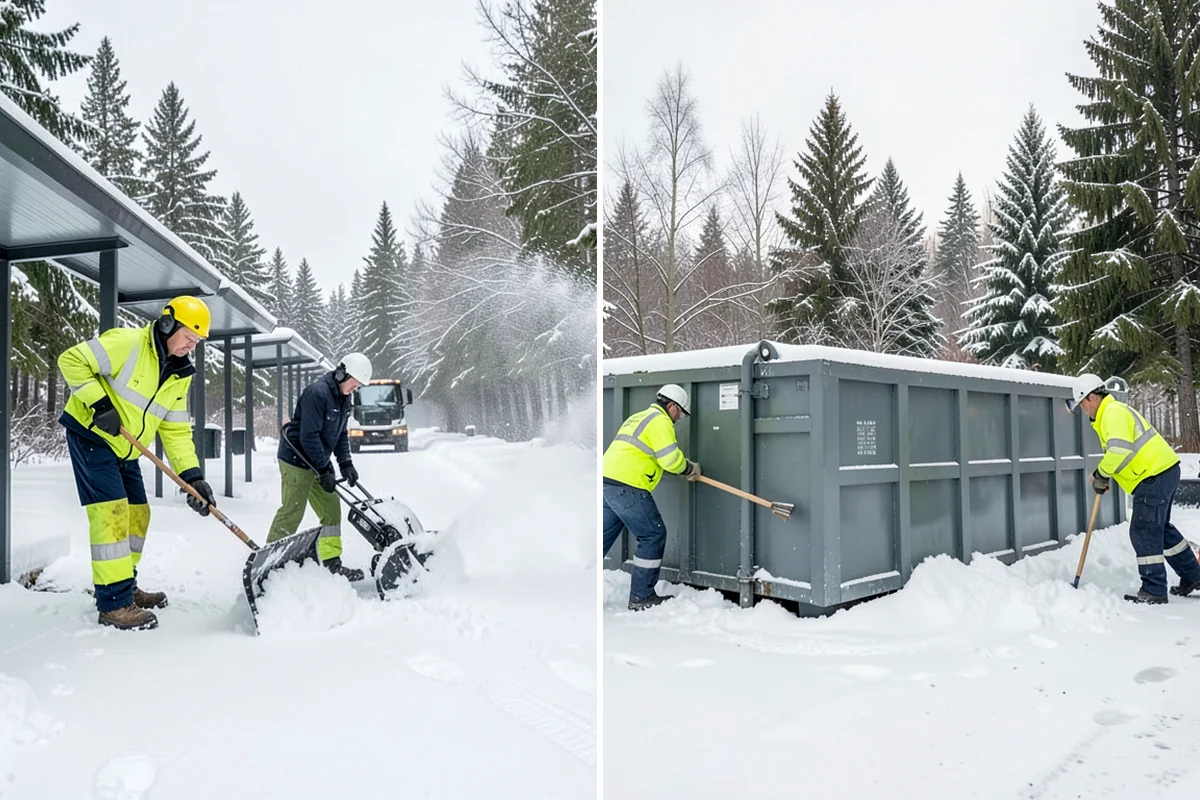 Monthly Snow Contract in Shoreline, King County, WA - We build a coverage plan and divide it into monthly installments