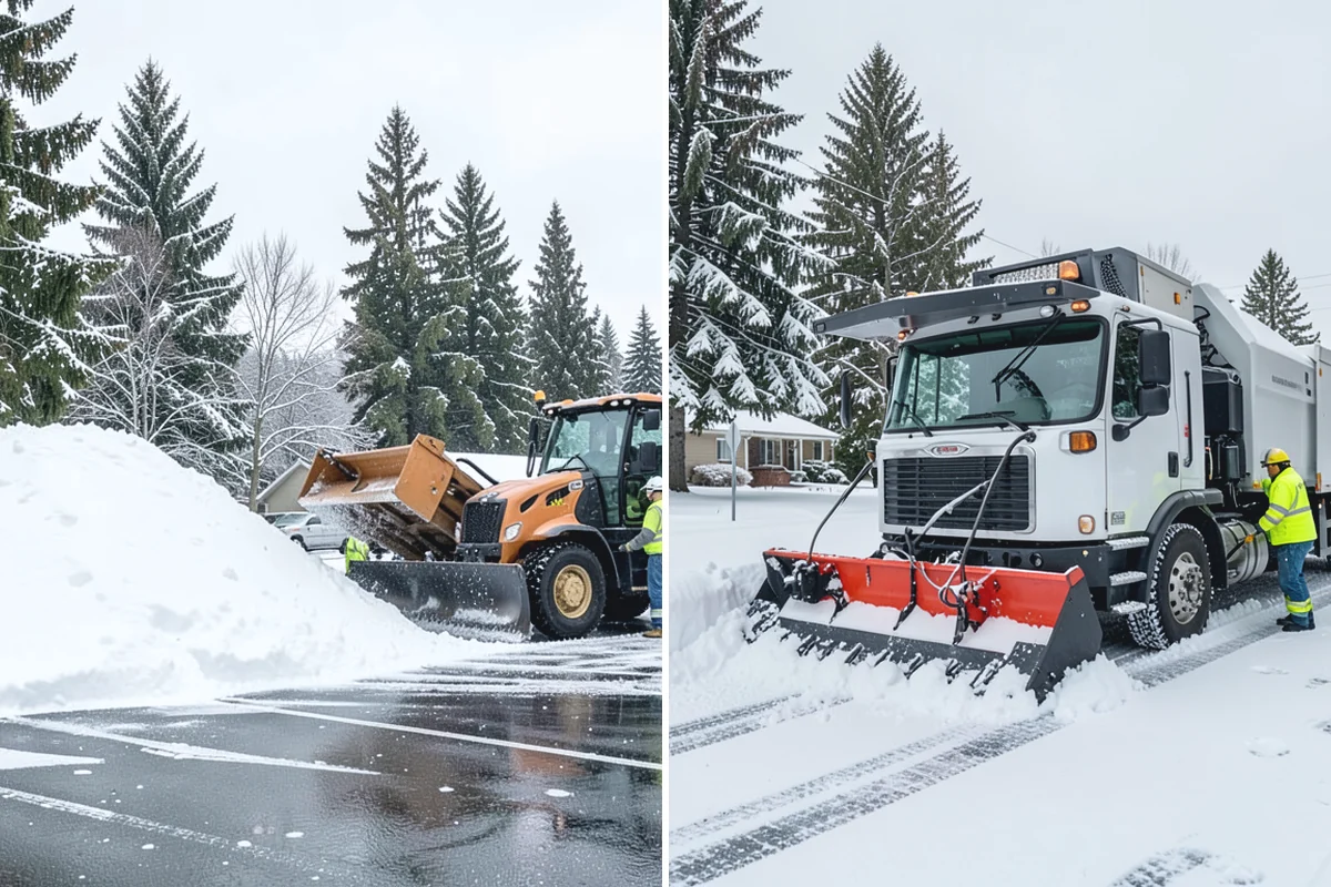 Monthly Snow Contract in South Prairie, Pierce County, WA - We build a coverage plan and divide it into monthly installments