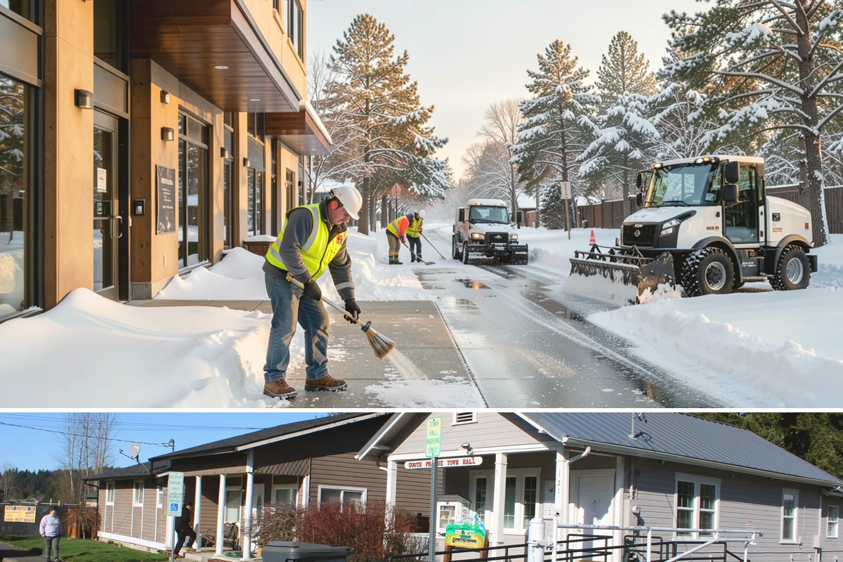 Monthly Snow Contract in South Prairie, Pierce County, WA - Monthly plans usually run from November through March to span Western Washington's realistic snow window.