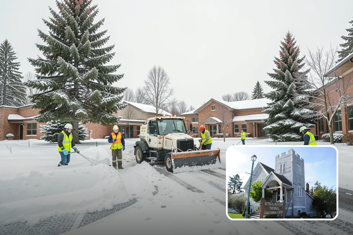 Monthly Snow Contract in Steilacoom, Pierce County, WA - Even payments smooth out winter cash flow