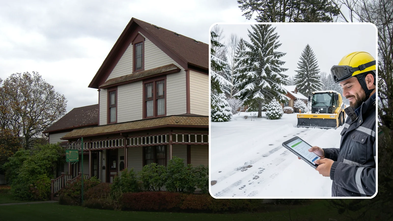 Monthly Snow Contract in Sumner, Pierce County, WA - Winter coverage billed in even monthly installments across the snow season rather than a single lump sum.