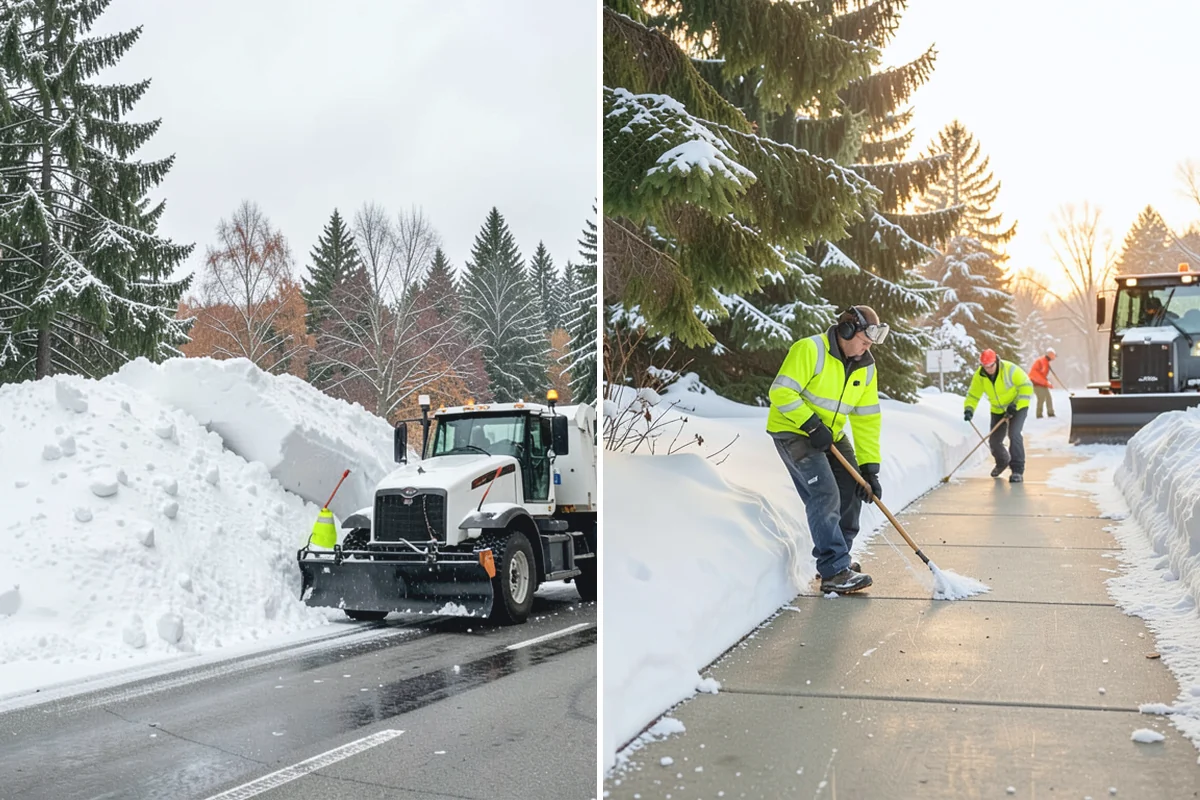 Monthly Snow Contract in Sumner, Pierce County, WA - We build a coverage plan and divide it into monthly installments