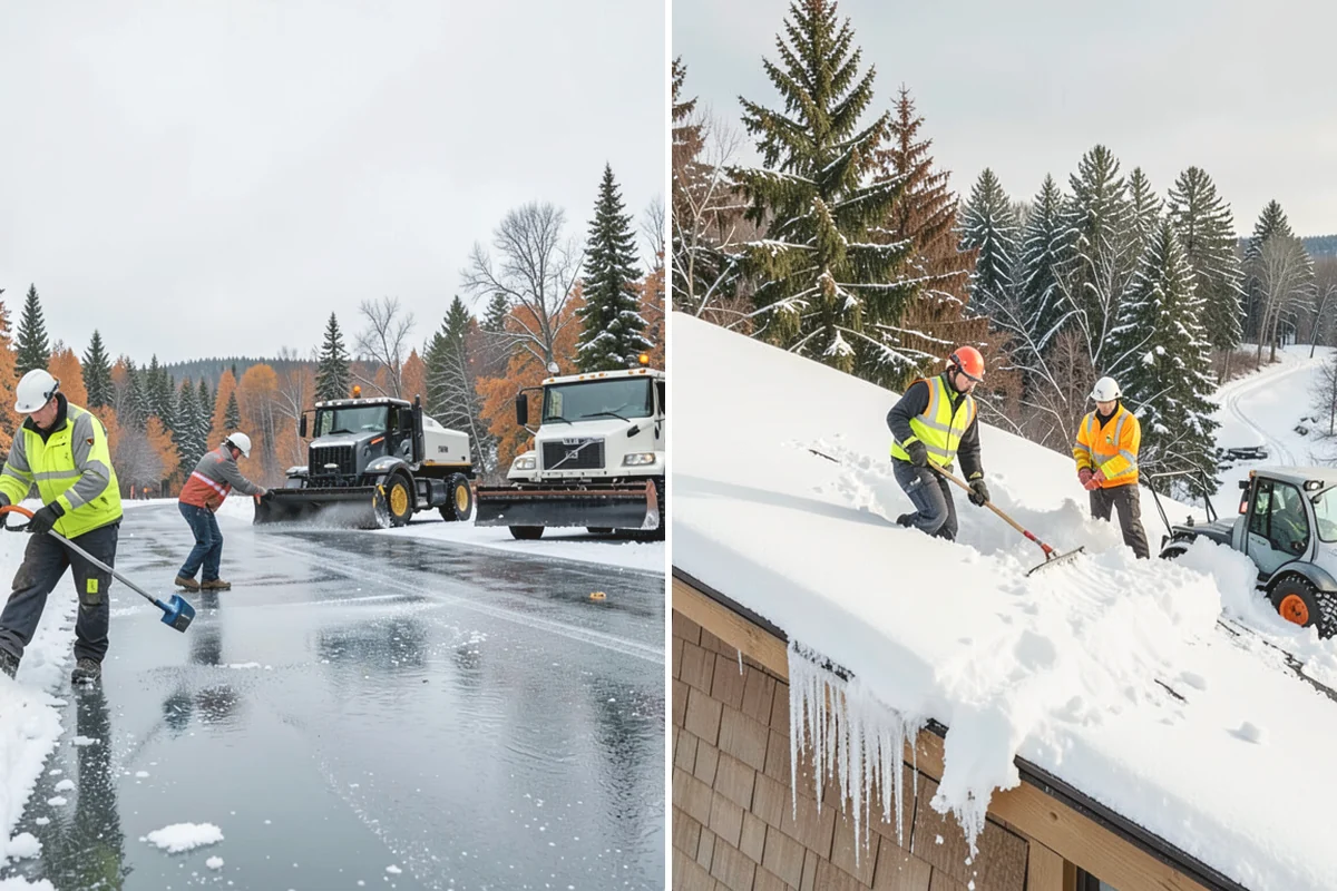 Monthly Snow Contract in Tukwila, King County, WA - We build a coverage plan and divide it into monthly installments