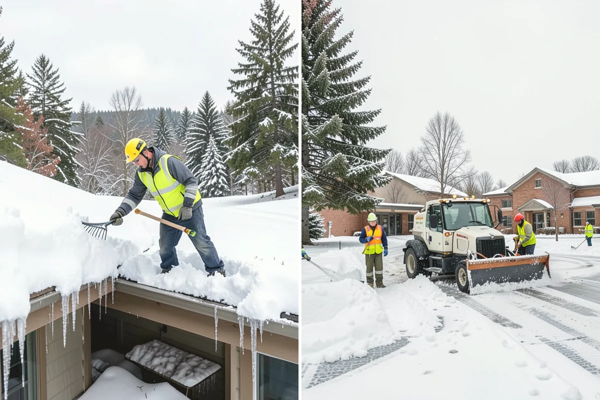 Monthly Snow Contract in University Place, Pierce County, WA - We build a coverage plan and divide it into monthly installments