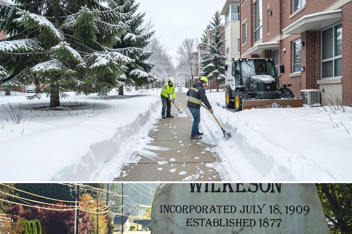 Monthly Snow Contract in Wilkeson, Pierce County, WA - Monthly plans usually run from November through March to span Western Washington's realistic snow window.