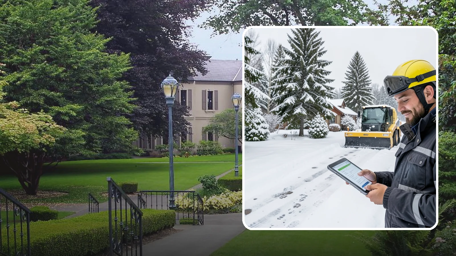 Monthly Snow Contract in Woodinville, King County, WA - Winter coverage billed in even monthly installments across the snow season rather than a single lump sum.