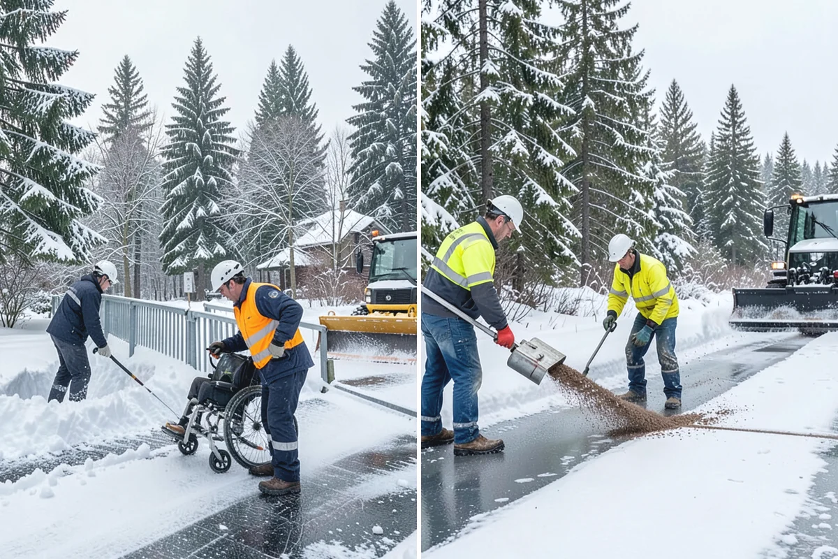 Monthly Snow Contract in Woodinville, King County, WA - We build a coverage plan and divide it into monthly installments