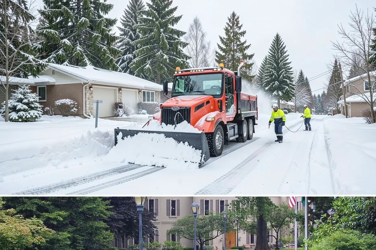 Monthly Snow Contract in Woodinville, King County, WA - Monthly plans usually run from November through March to span Western Washington's realistic snow window.