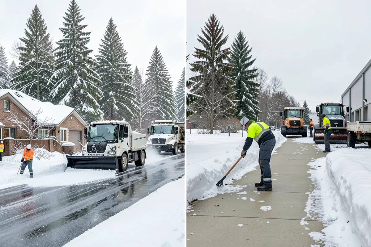 Movie Theater Snow Removal in Arlington, Snohomish County, WA - Review your showtime calendar and busiest windows