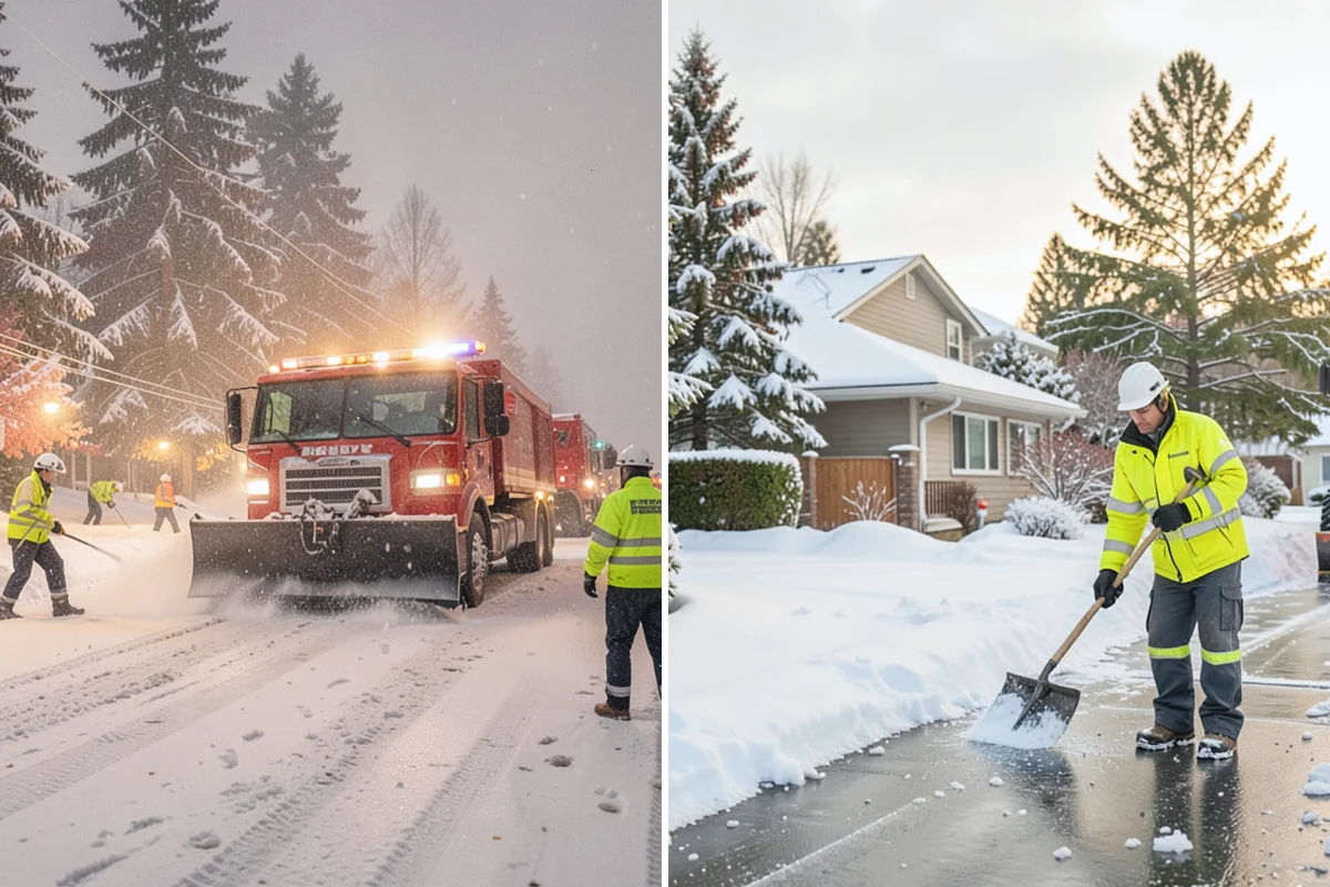 Movie Theater Snow Removal in Auburn, King County, WA - Review your showtime calendar and busiest windows