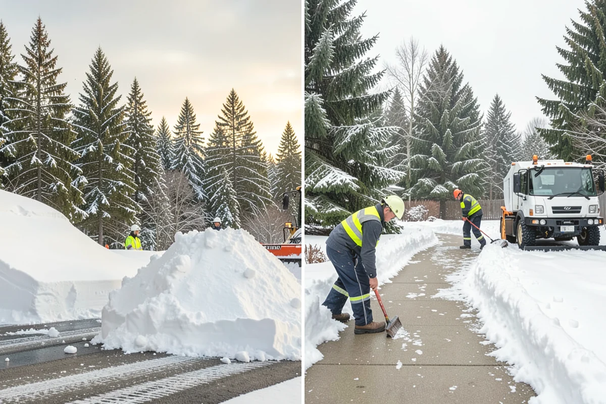 Movie Theater Snow Removal in Black Diamond, King County, WA - Review your showtime calendar and busiest windows