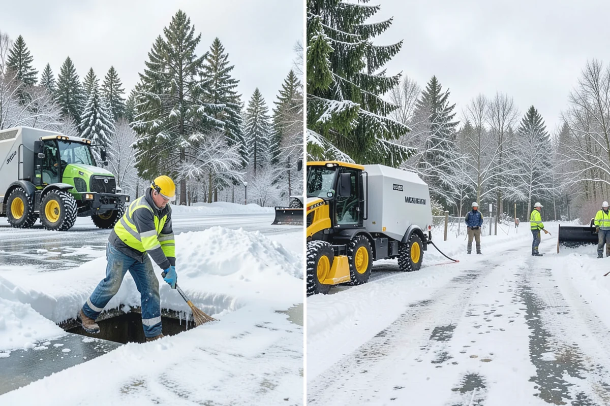 Movie Theater Snow Removal in Bonney Lake, Pierce County, WA - Review your showtime calendar and busiest windows