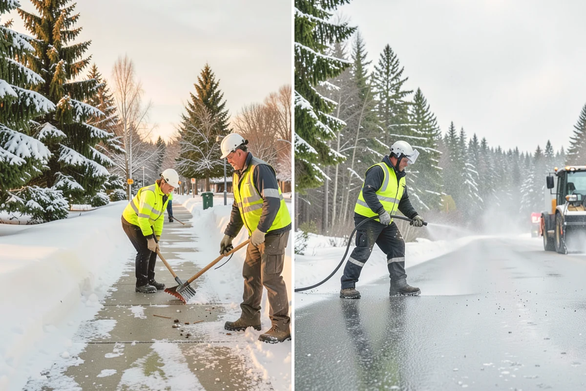 Movie Theater Snow Removal in Bothell, King County, WA - Review your showtime calendar and busiest windows