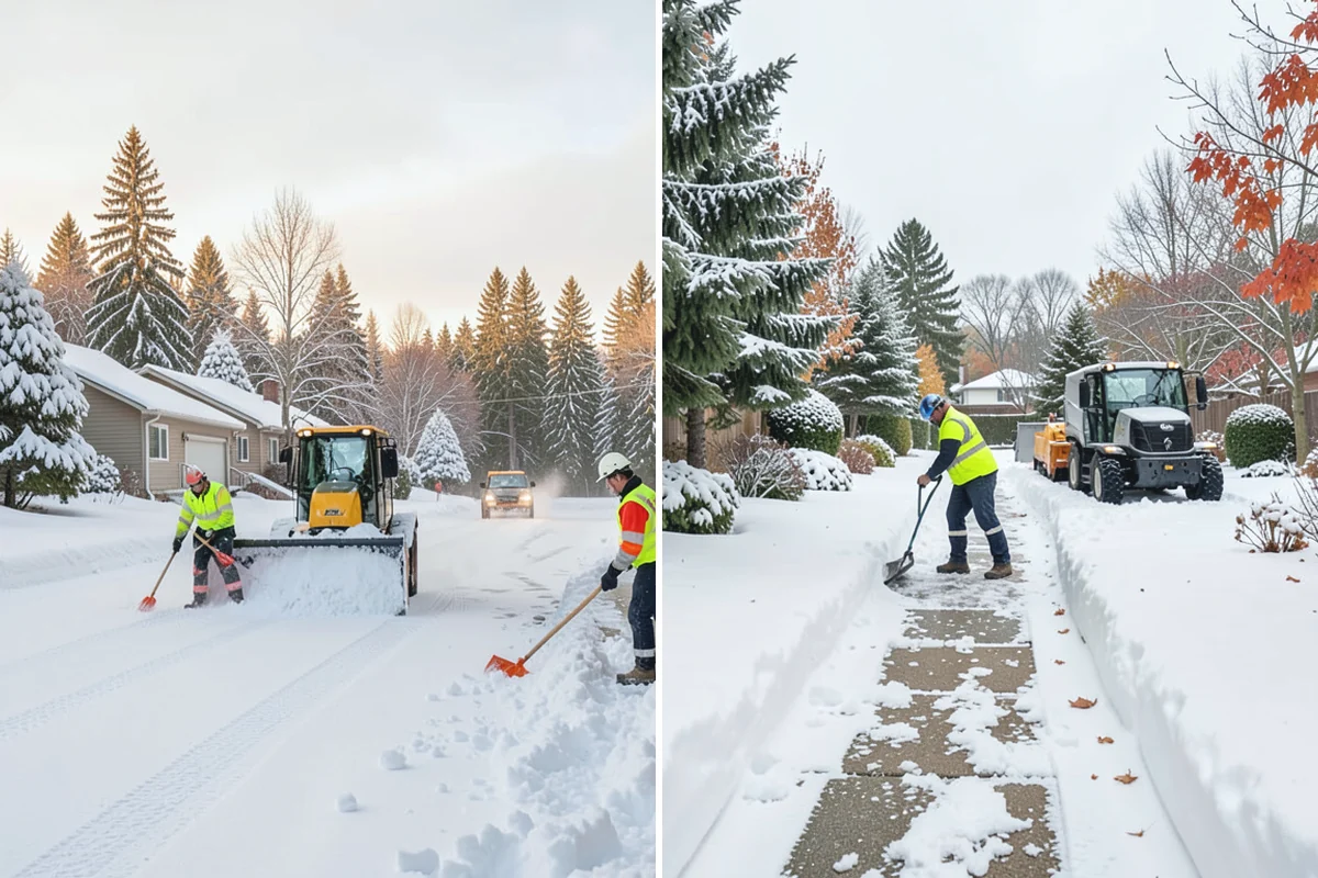 Movie Theater Snow Removal in Buckley, Pierce County, WA - Review your showtime calendar and busiest windows