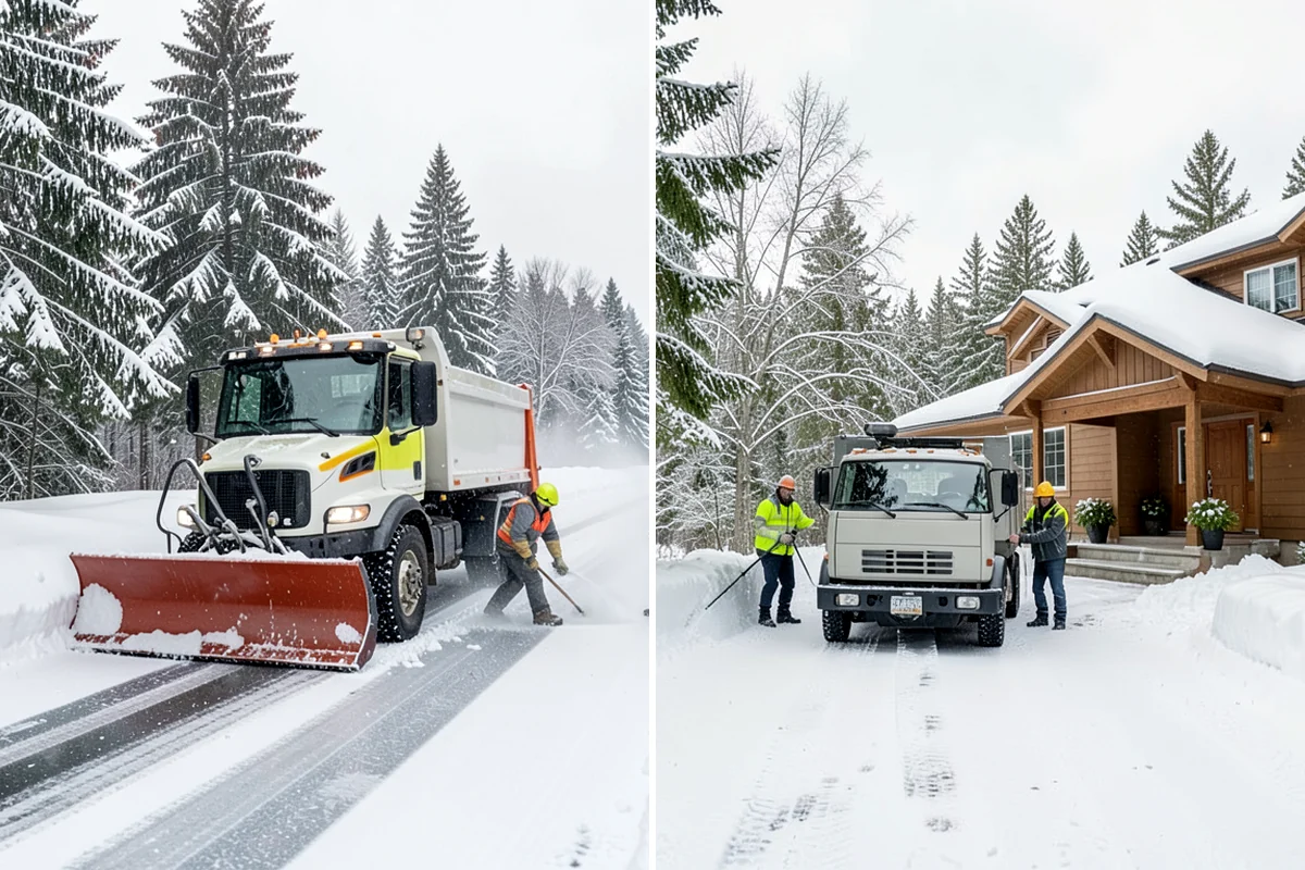 Movie Theater Snow Removal in Clyde Hill, King County, WA - Review your showtime calendar and busiest windows