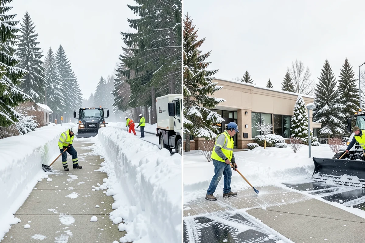 Movie Theater Snow Removal in Concrete, Skagit County, WA - Review your showtime calendar and busiest windows