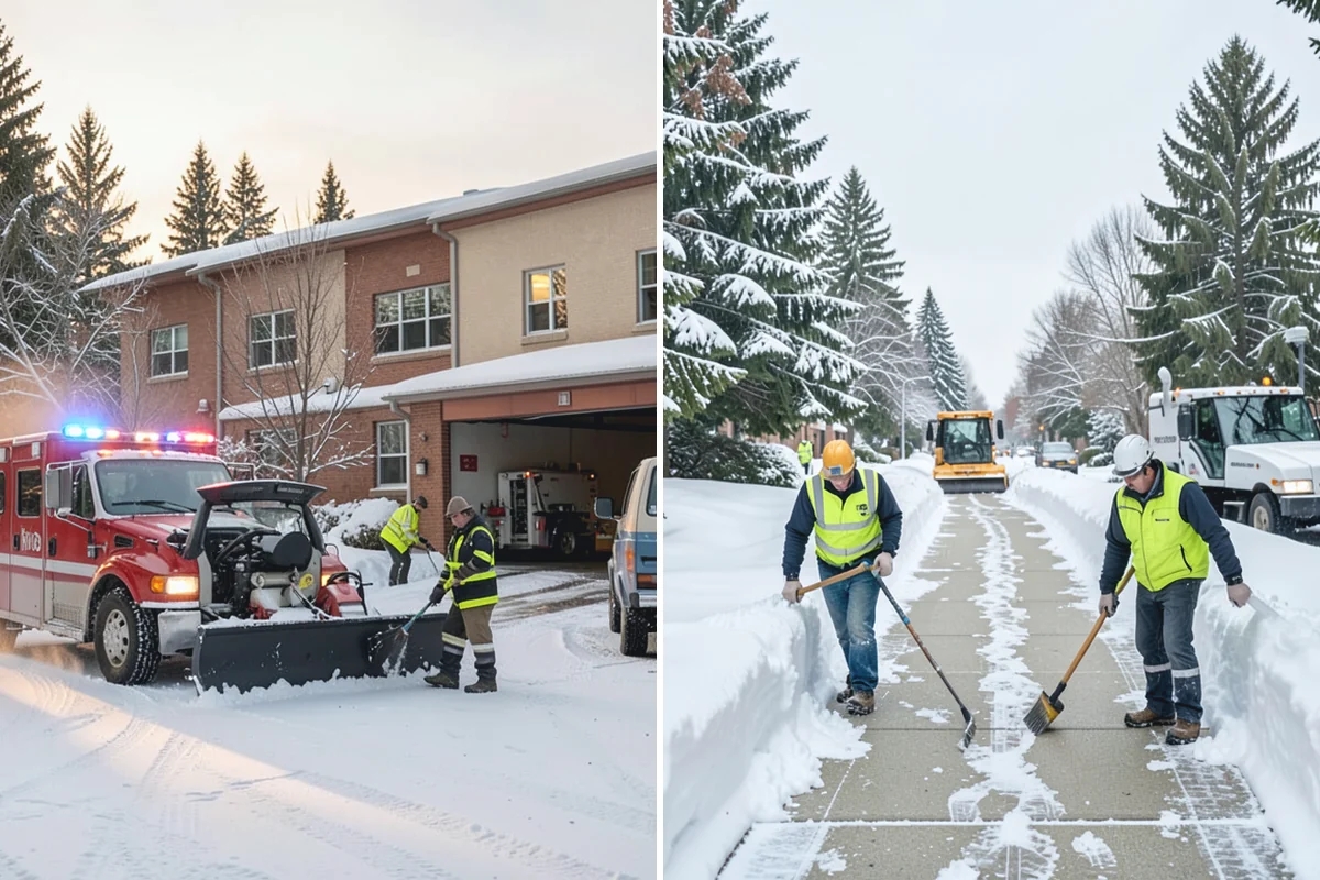 Movie Theater Snow Removal in Coupeville, Island County, WA - Review your showtime calendar and busiest windows