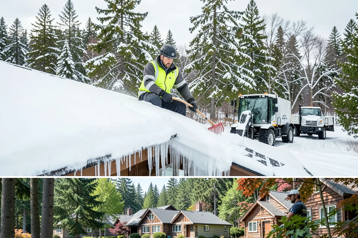 Movie Theater Snow Removal in Edgewood, Pierce County, WA - Expect the heaviest need on December through February weekends, when cold evenings follow damp Puget Sound days.